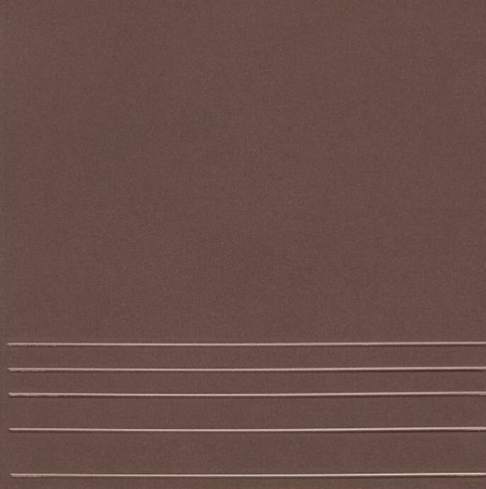 Керамин Амстердам 4 клинкерная плитка 298х298х7мм (17шт) (151 кв. м.) коричневая