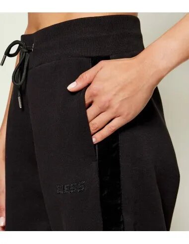 Брюки джоггеры GUESS, размер XS, черный — фото 1