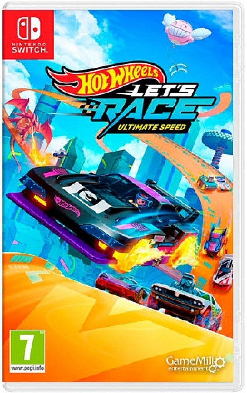 Игра Sony PlayStation 5 (PS5) - Hot Wheels Lets Race: Ultimate Speed, 7+, (4 игрока)