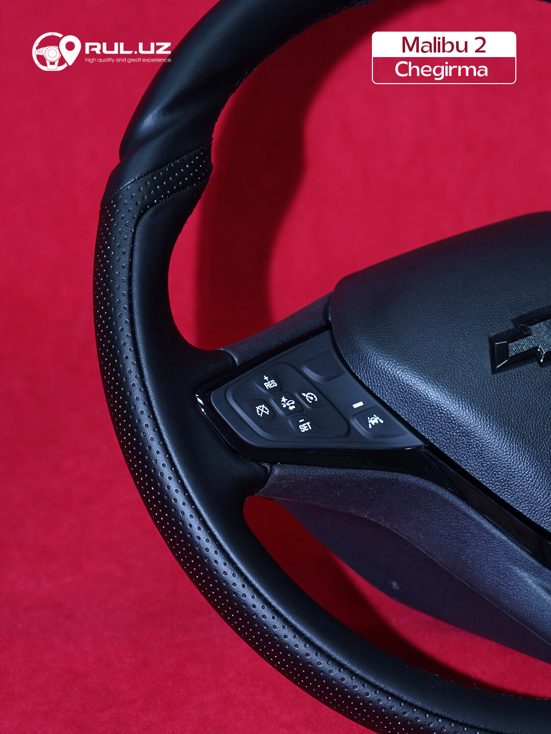 Руль Malibu 2 с кнопками Бэнтлей дизайн новое модель 2025. — фото 1