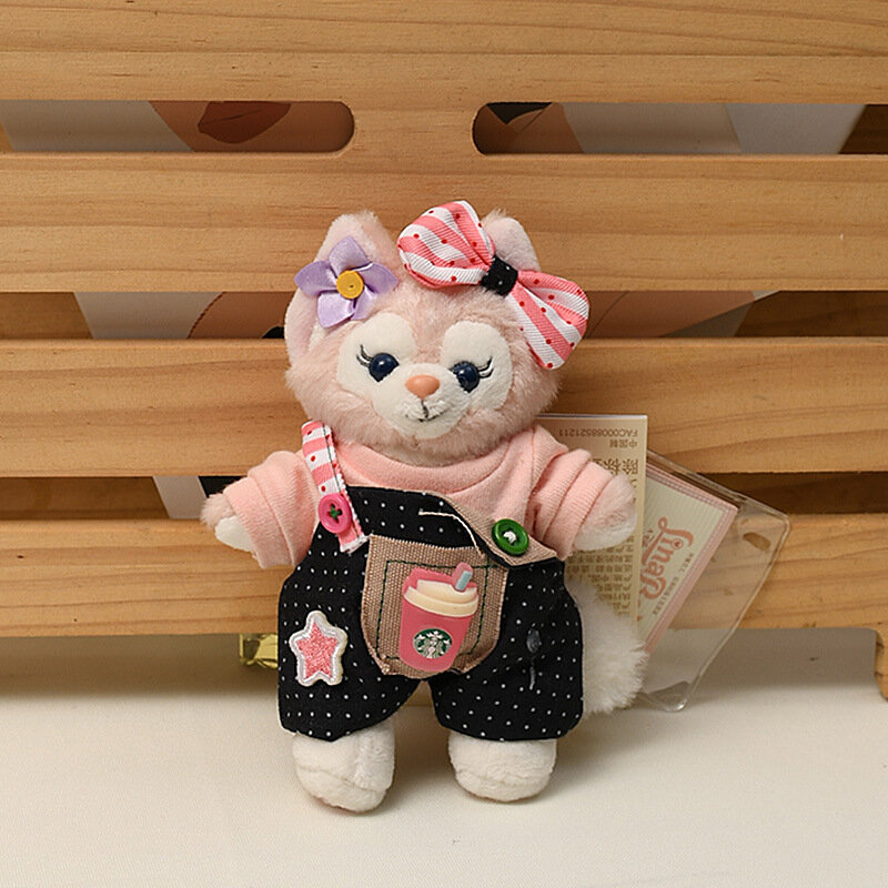Starbucks Rilakkuma детектив Бел плюшевый брелок для рюкзаков, мягкий флис, декоративная подвеска, весенне-летняя