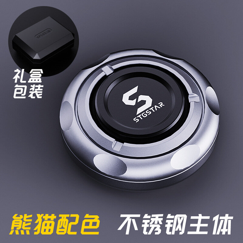 Qingtian EDC Флип-Спиннер Механическая Игрушка для Снятия Стресса, Серебристый Цвет