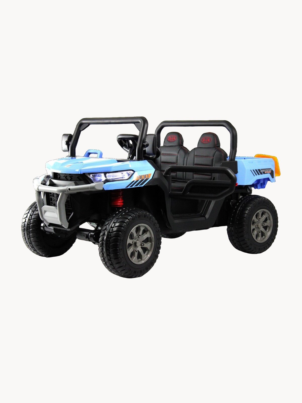 Электромобиль-грузовик NovaKIDS Buggy ХМХ623 4WD, Синий (8км/ч) + Механический кузов + Лопатка