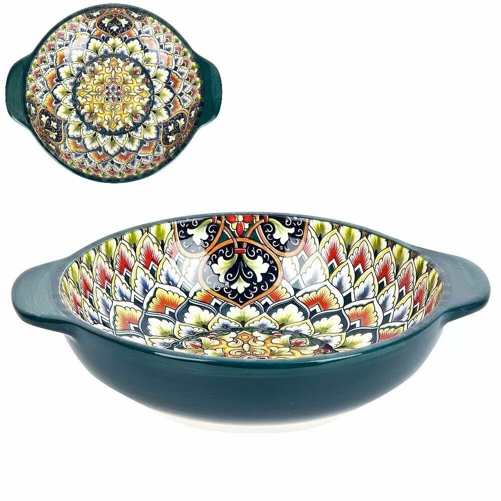 фото Блюдо с ручками для сервировки и подачи Arabesque, 400 мл, Nouvelle