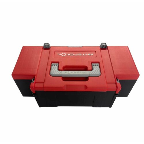 Бокс ИНТЕРСКОЛ МультиБОКС 59 см x 30 см x 19 см пластик красный 3223₽