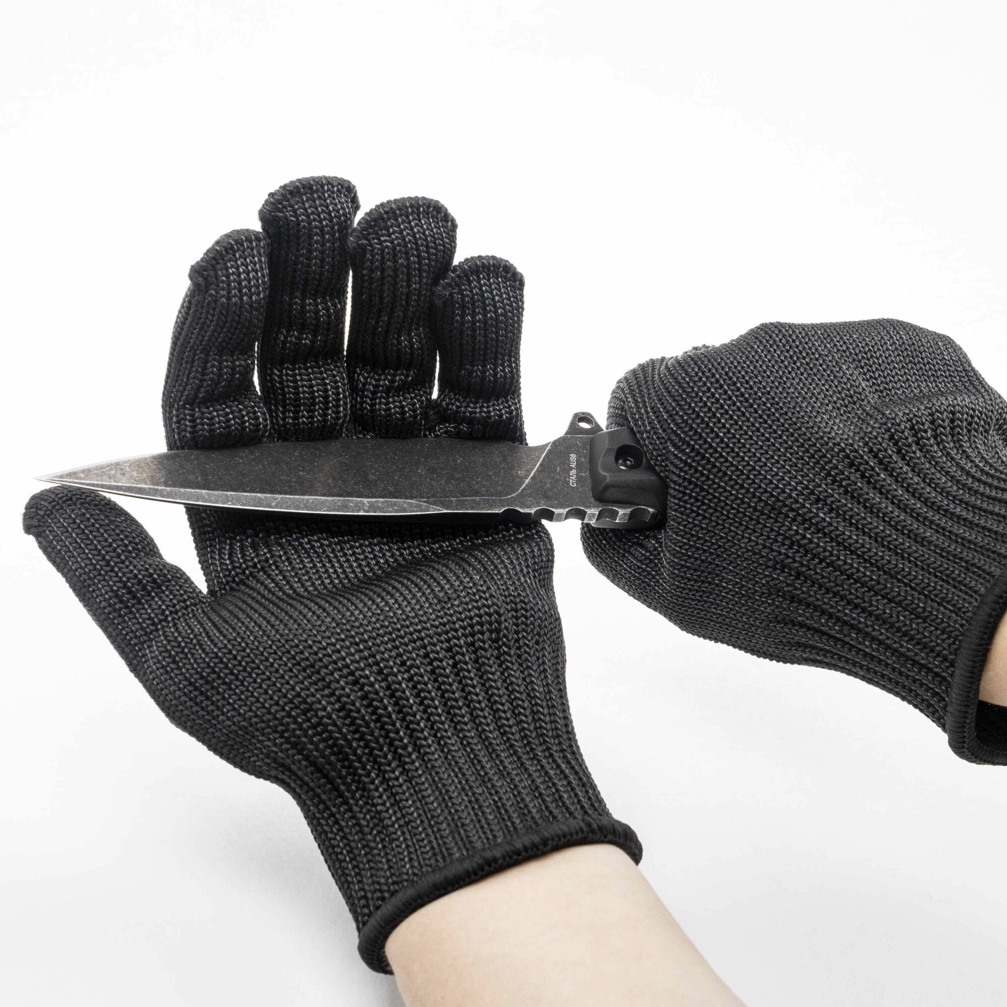 Защитные перчатки рабочие ProtectWear защитные, хозяйственные от порезов, размер XL (1 пара)
