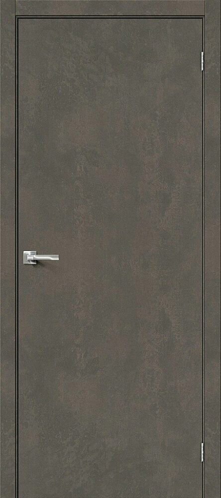 Межкомнатная Дверь Хард Флекс Bravo Браво-0 Brut Beton 800x2000мм (Полотно 1шт) / Браво.