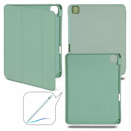 Чехол на iPad Pro 11 2024 Smart case (Pencil) Mint Green №10
