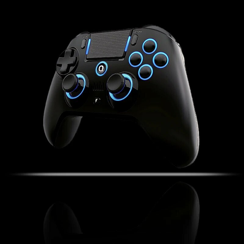 Новый беспроводной контроллер Qrd Spark N5 для PS5 Ps4 Ps3 Ios Android ПК с эффектом Холла 8-цветные светодиодные фонари с эффектом вибрации Геймпад, QRD Spark N5