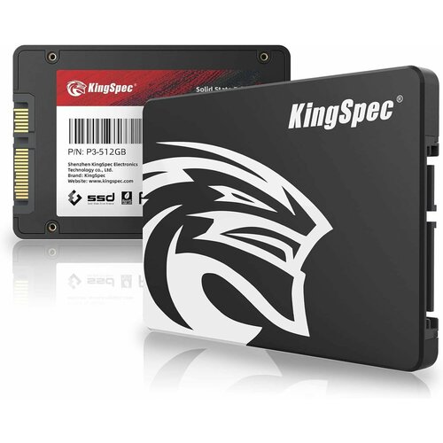 SSD KingSpec 512 ГБ 25 дюйма SATA3 Ноутбук Настольный жесткий диск со скоростью чтения до 560 МБ с 3159₽