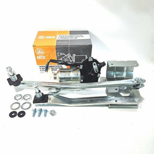 Трапеция стеклоочистителя в сборе с мотором для ГАЗ 3302 ГАЗель Бизнес нов образца аналог БОШ АвтоЭлектрика 9735₽