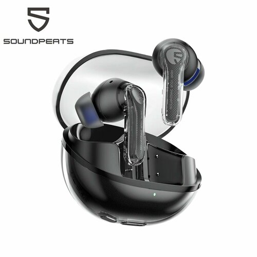 Беспроводные наушники SoundPEATS Clear Black 398600₽