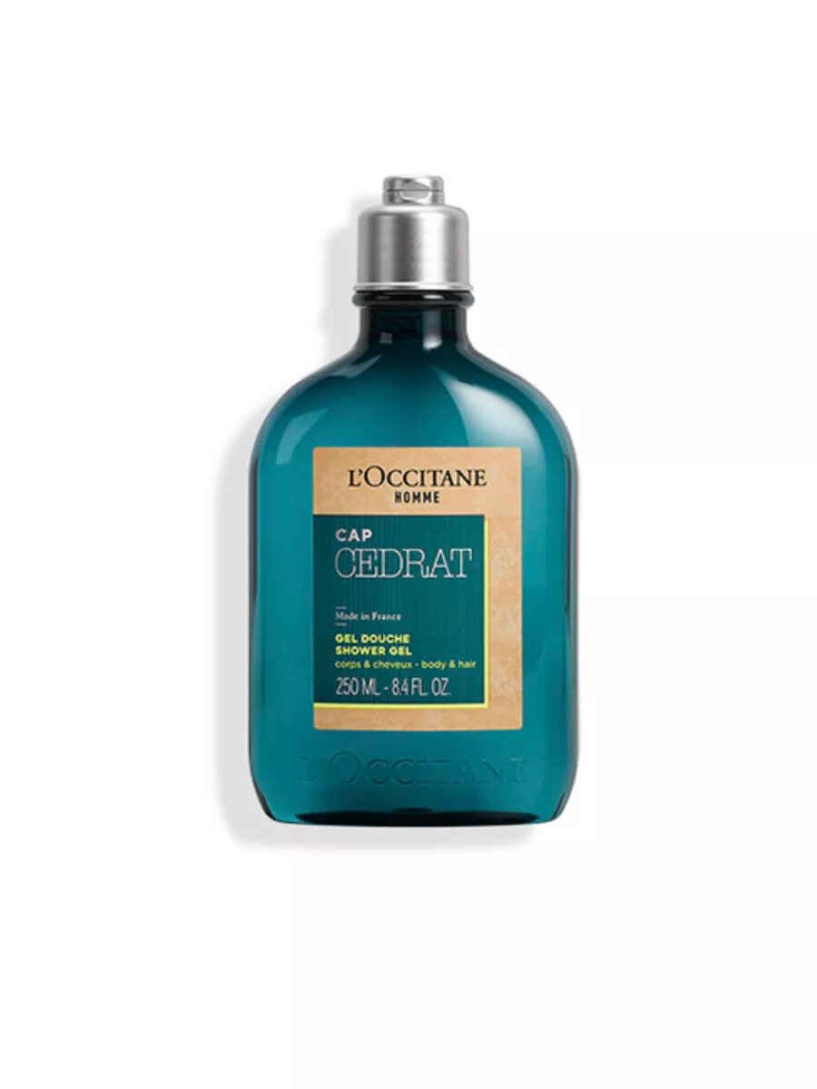 Гель-шампунь для душа L'Occitane en Provence L'Occitan "Акватический Цедрат", 250 мл