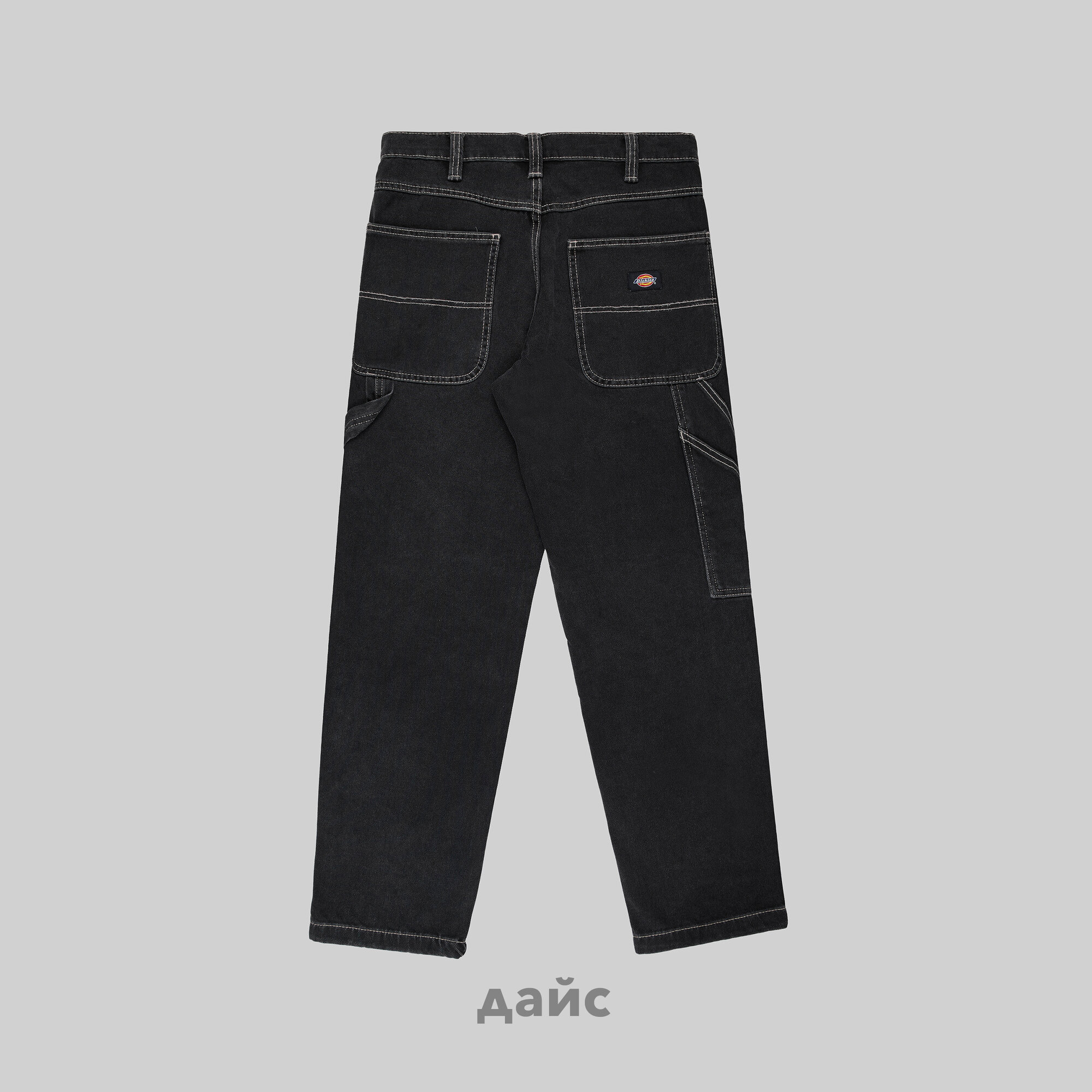 Джинсы классические Dickies Garyville, размер 34/32, черный — фото 1
