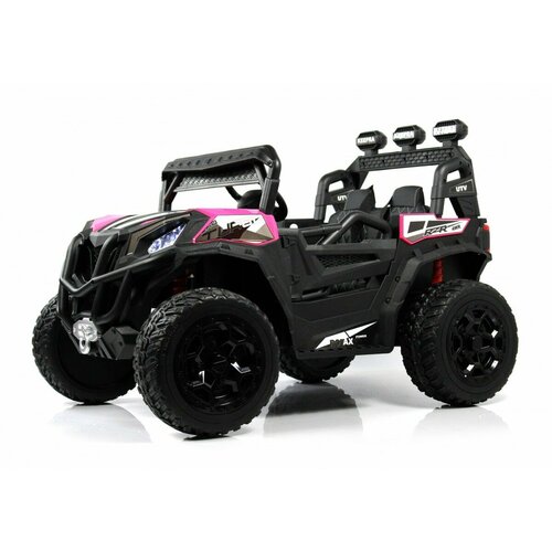 фото Rivertoys детский электромобиль c111cc темно-розовый