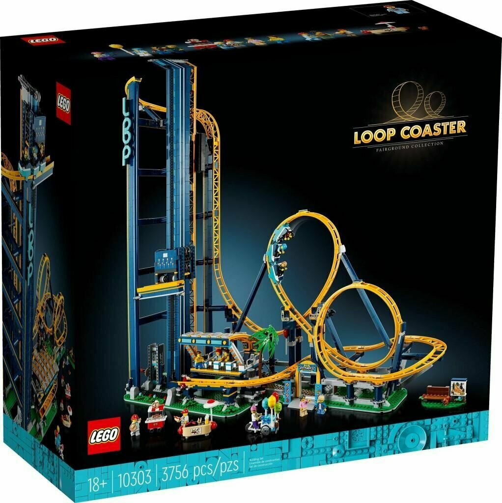 Конструктор LEGO Creator 10303 Американские горки, 3756 деталей, от 18 лет