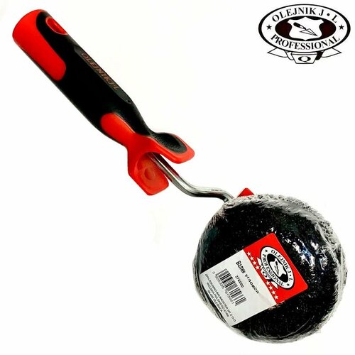 Валик для нанесения шпаклевки в углах OLEJNIK PROFESSIONAL ( с ручкой ) ворс из нейлона 16мм