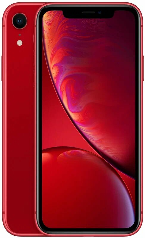 Смартфон Apple iPhone Xr 64 ГБ, nano SIM+eSIM, Красный (PRODUCT)RED