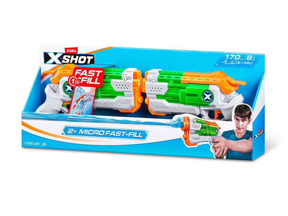 Бластер игрушечный ZURU 2022-S004-X-SHOT WATER - фото №2