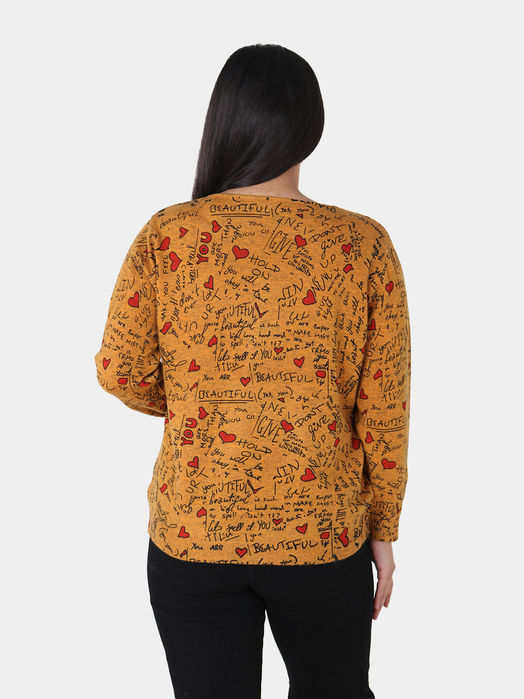 Свитер размер One Size, , манго — фото 1