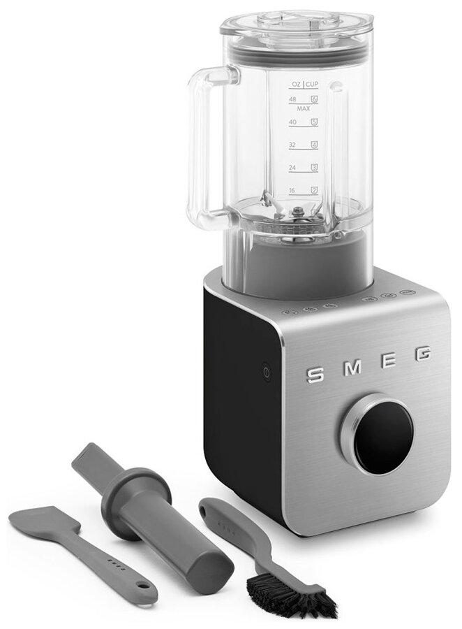 Блендер Smeg BLC01BLMEU, мощность 1400 Ватт, объем кувшина 1,5 л, 9 скоростей вращения — фото 1