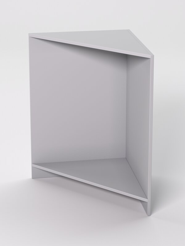 Прилавок "эконом" №6 угловой, Серый. Производитель товара - компания Westcom.