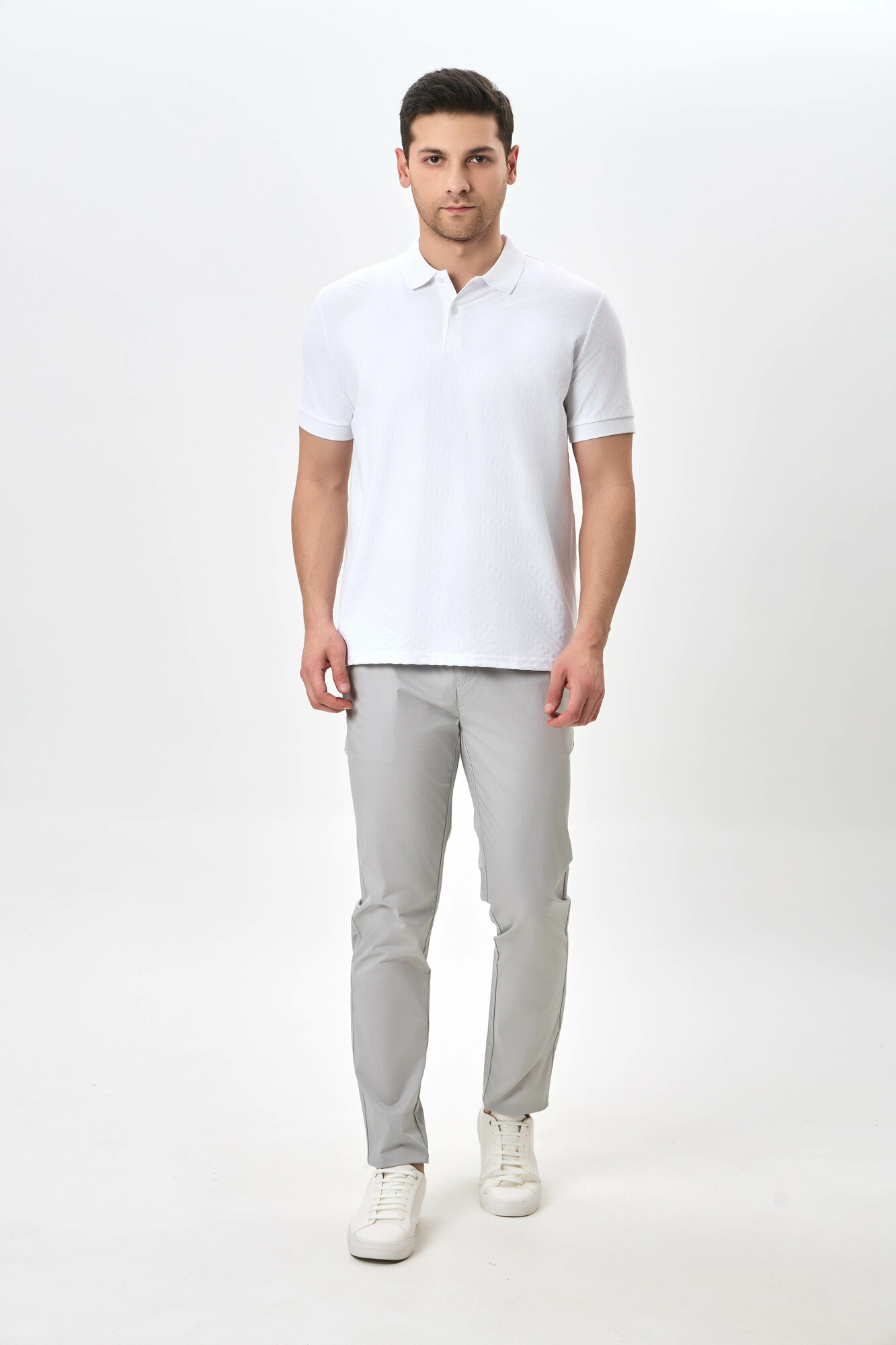 Поло спортивное TERRA PRO, размер XXL, white