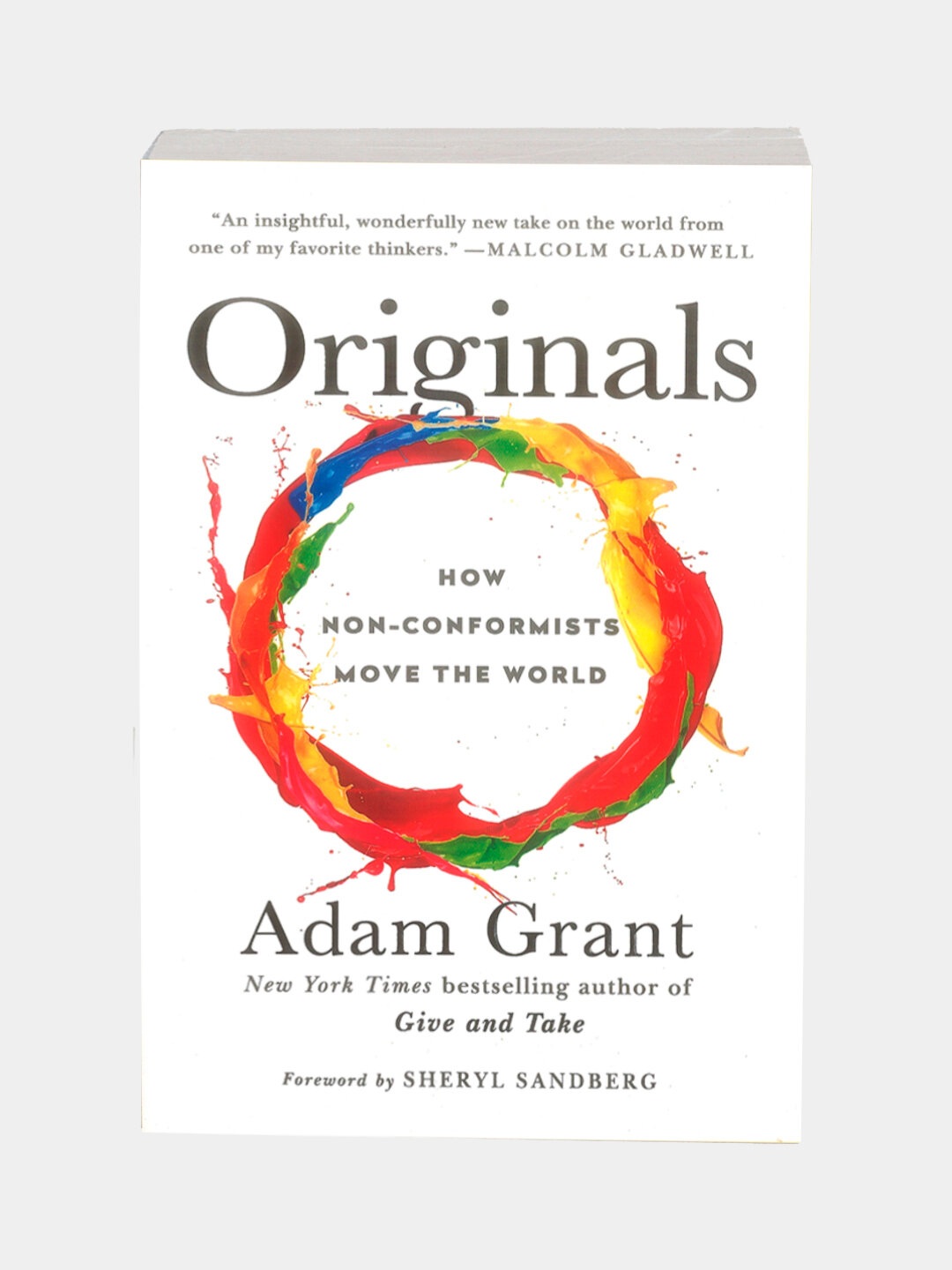 Книга Адам Грант "Original": Отдавай и бери", мягкий переплет, 350 страниц