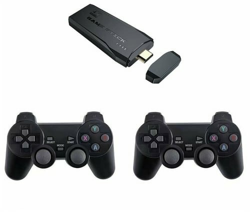 Игровая приставка беспроводная Game Stick Lite с 2 джойстиками 10 000 игр