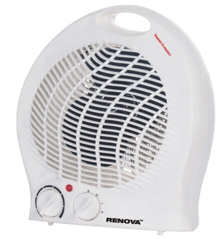 Тепловентилятор Renova FH-V2 белый 2000 Вт 20 м2 термостат