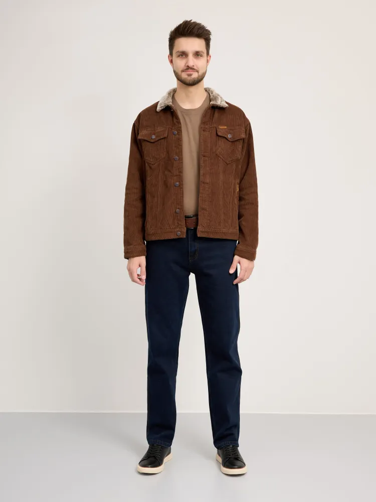 Брюки скинни  1, размер 30/32, темно-синий — фото 1