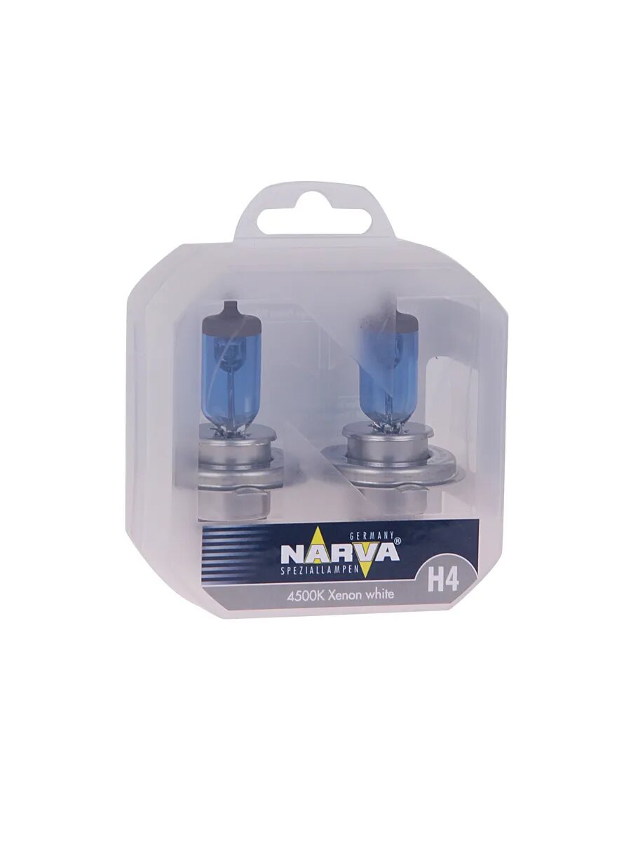 Автолампа H4 60/55 P43t-38 RANGE POWER WHITE 4500K 2шт 12V