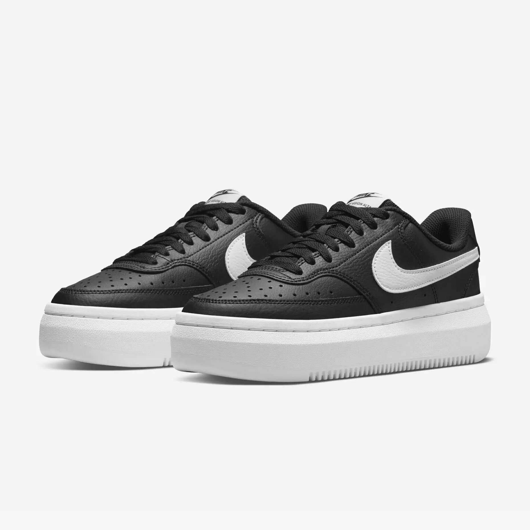 Кроссовки NIKE Court Vision Alta, размер 35.5, черный
