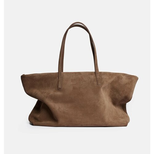 Сумка шоппер CNS - COINED IN STONE ELLE pecan pie фактура бархатистая коричневый 25000₽