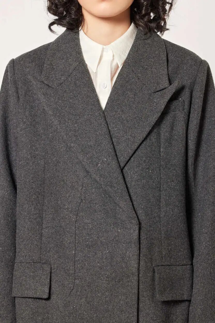 Пальто Selfie, размер S, серый — фото 1