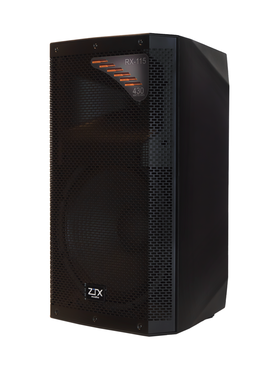 Активная акустическая система ZTX audio RX-115: 1720/860/430 Вт, 15"+ 1,75", усилитель класс D, DSP-процессор, Bluetooth