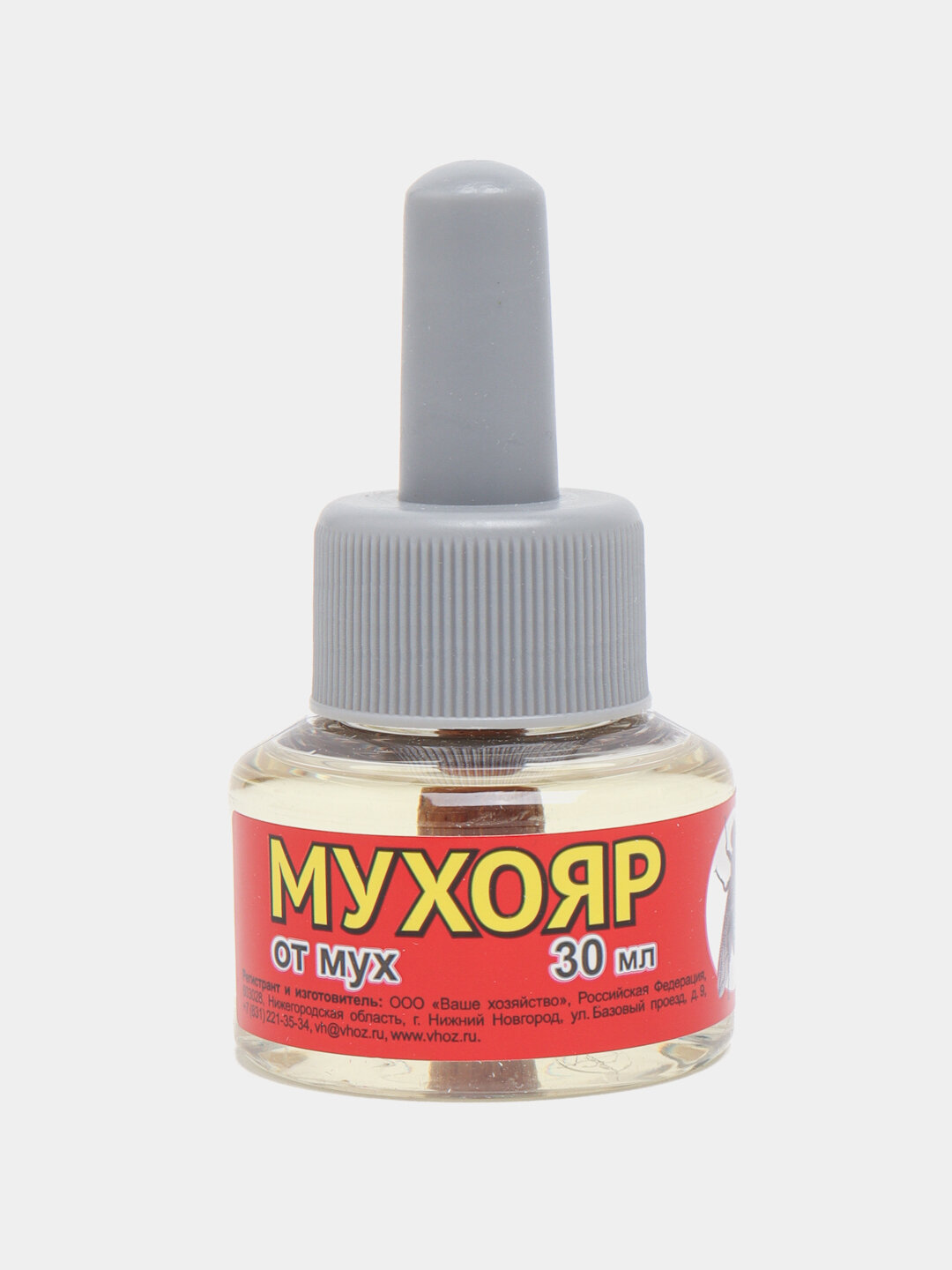 Средство от мух и других насекомых "Мухояр", жидкость для фумигатора, 30 мл — фото 1