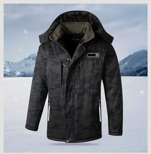 Изображение товара Зимняя мужская рабочая куртка/водонепроницаемая