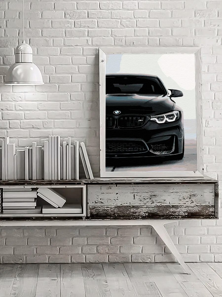 Картина по номерам BMW — фото 1