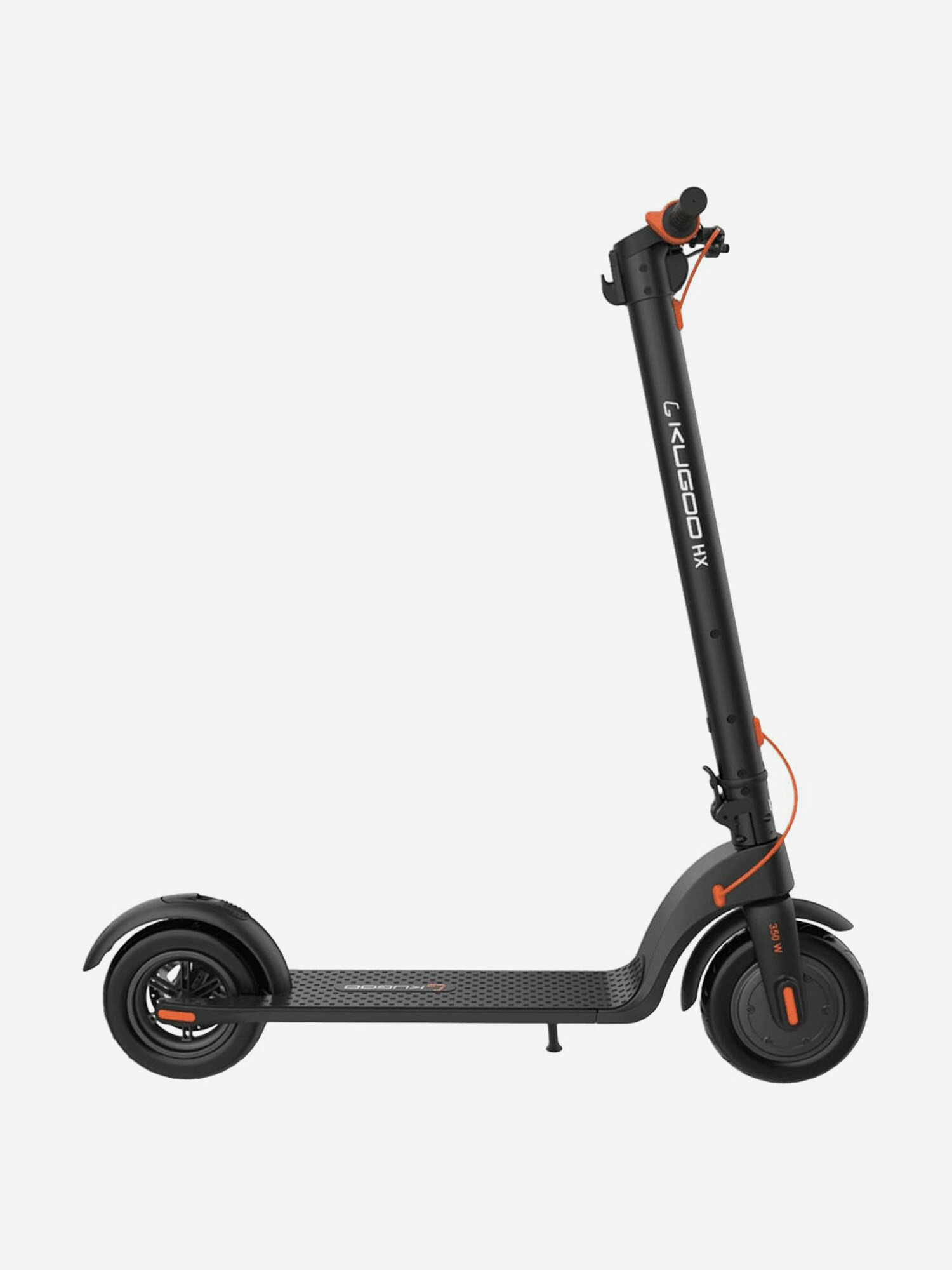 Электросамокат Kugoo Kirin HX 6.4, складной, максимальная нагрузка 100 кг, чёрный