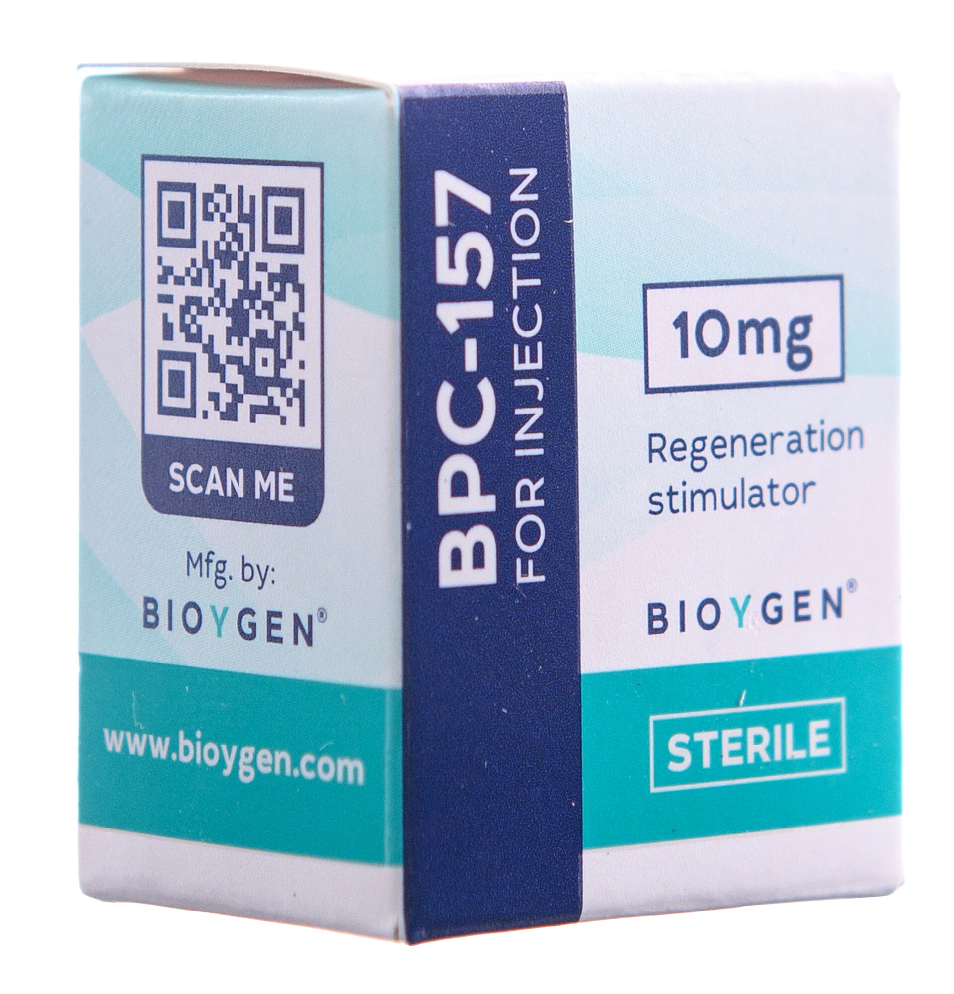 Косметическое средство пептид для ухода за кожей BPC-157 BioYgen 10 mg / БПС-157 Биоген 10 мг
