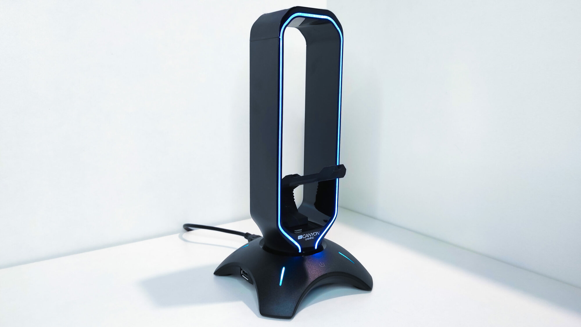 Подставка для наушников 2E GAMING Headset Stand, RGB, USB, Black