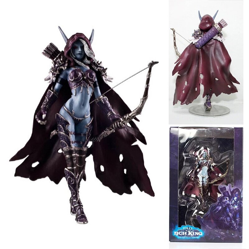 Коллекционная фигурка Леди Сильвана Ветрокрылая из World of Warcraft: Wrath of the Lich King — для поклонников всех возрастов