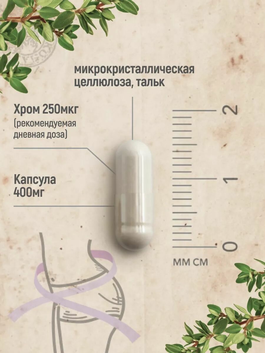 Бад Для Похудения MedCraft БАД Пиколинат хрома для похудения и контроля аппетита, 250 мкг, 60 капсул