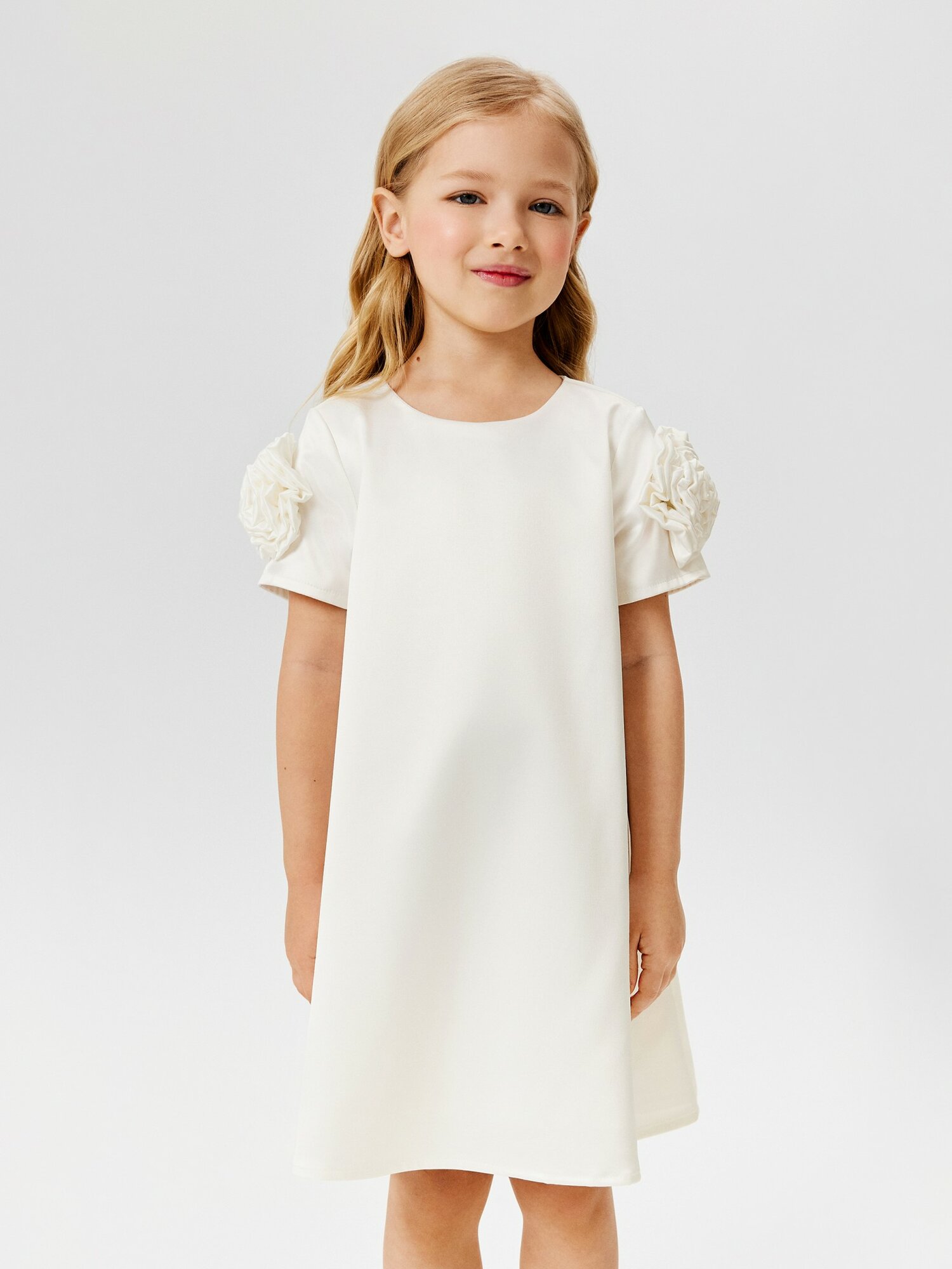 Платье Acoola, размер 116, белый