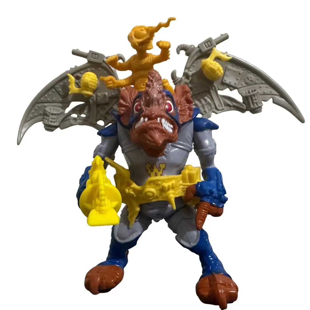 Черепашки ниндзя, классический злодей, Krang Wingnut Foot Soldier, измельчитель Bebop Rocksteady, супер шредер Ray Fillet, фигурка, Желтый, Унисекс