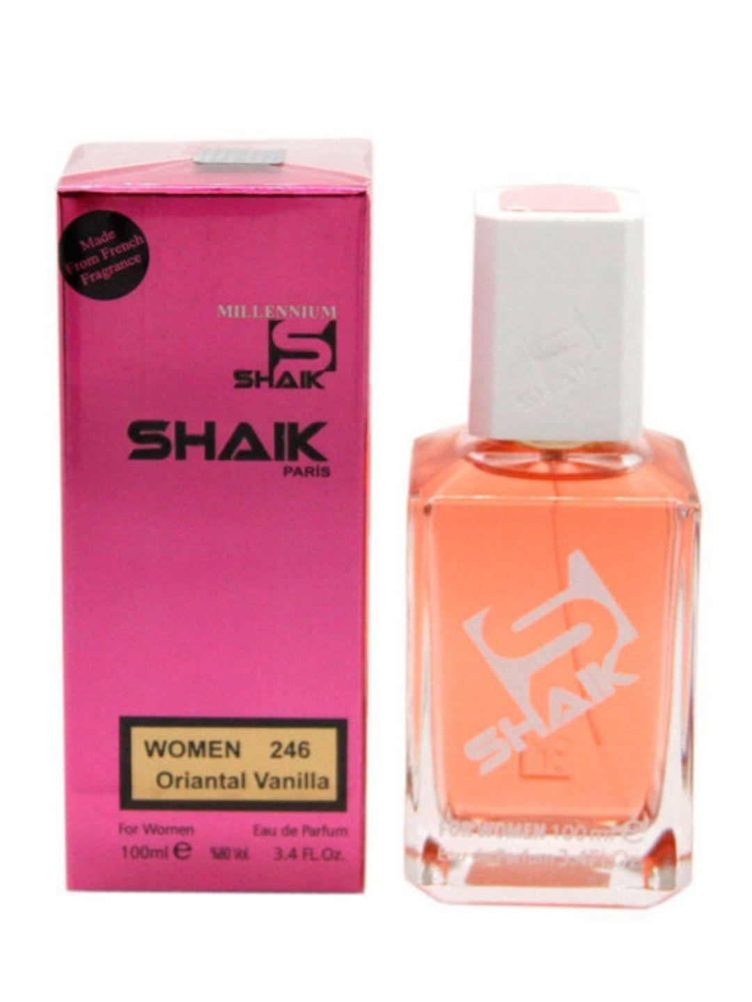 Парфюмерная вода Yves Saint Laurent Black Opium, Shaik, № 246, для женщин, 100 мл