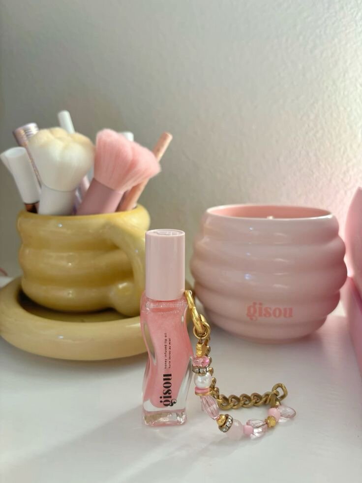 Блеск для губ Gisou "Watermelon Sugar", блеск для придания объема, бесцветный, 8 мл — фото 1