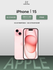 Смартфон Apple iPhone 15 256Gb Pink (розовый), SIM+eSIM, (Global)