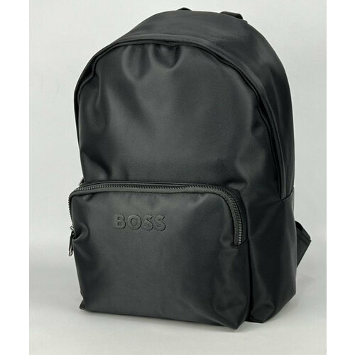 Рюкзак BOSS фактура гладкая черный 9599₽